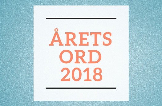 Årets ord 2018